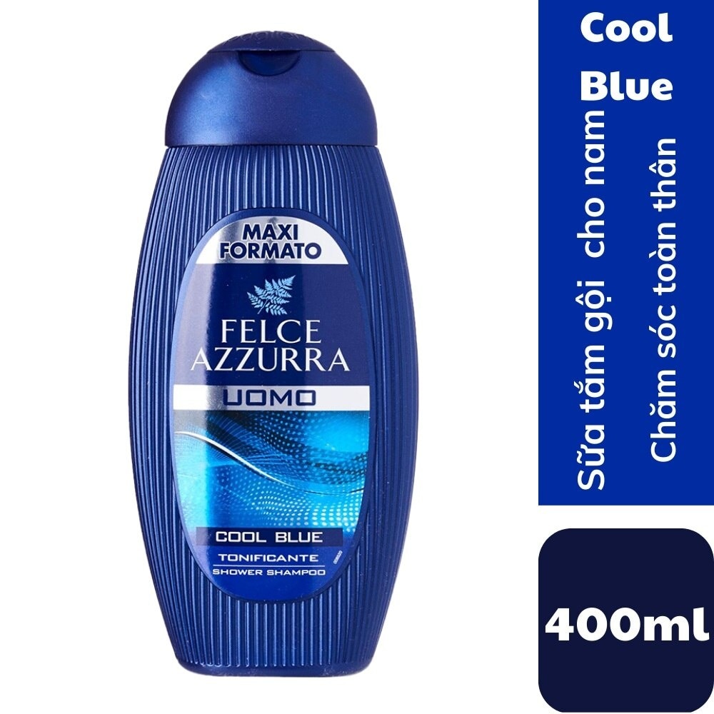 Shower Shampoo Uomo Cool Blue 400ml