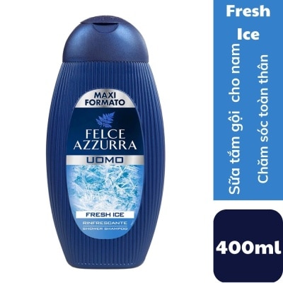 FELCE AZZURRA Shower Shampoo Uomo Fresh Ice 400ml