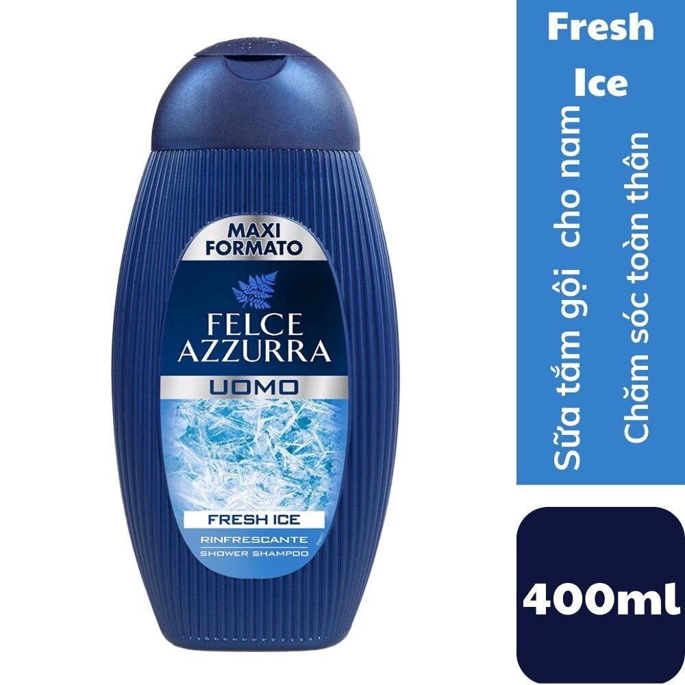 Shower Shampoo Uomo Fresh Ice 400ml