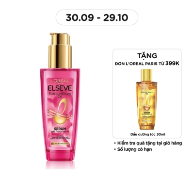 L'OREAL PARIS Dầu Dưỡng Tóc L'Oreal Paris Chiết Xuất Hoa Hồng Elseve Extraordinary Oil Serum 100ml