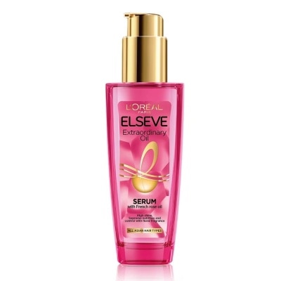 L'OREAL PARIS Dầu Dưỡng Tóc L'Oreal Paris Chiết Xuất Hoa Hồng Elseve Extraordinary Oil Serum 100ml