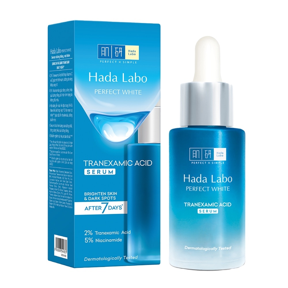 Tinh Chất Dưỡng Trắng Hadalabo Perfect White Tranexamic Acid Serum 30ml image