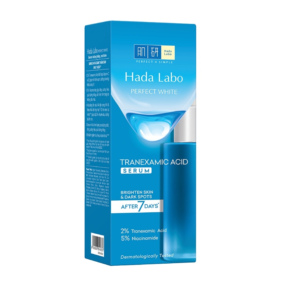 Tinh Chất Dưỡng Trắng Hadalabo Perfect White Tranexamic Acid Serum 30ml image