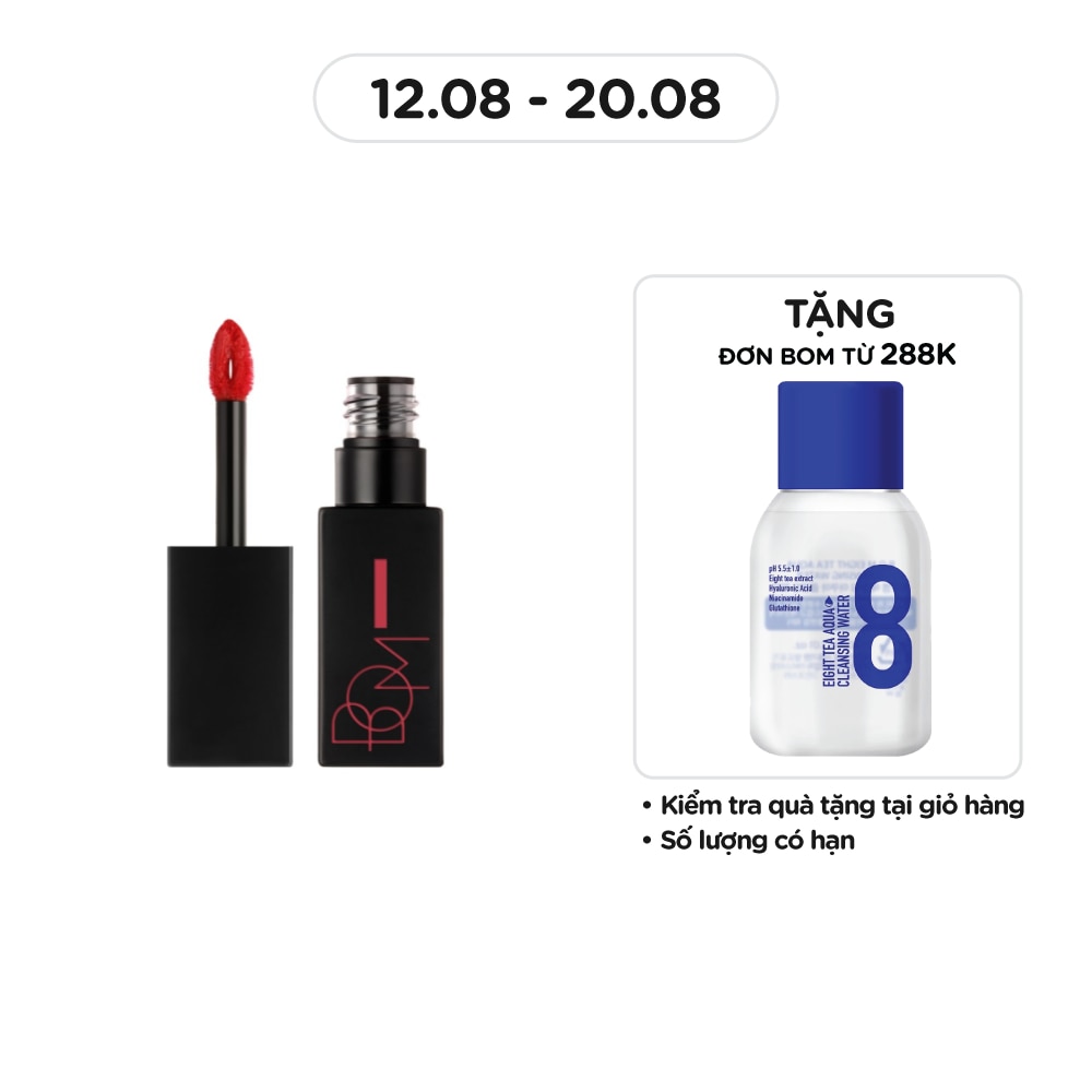 BOM Son Kem Bom Matt Holic Tint 8.5g .#103 Maple Red