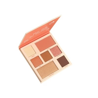 SILKYGIRL Bảng Phấn Mắt & Mặt Silkygirl Juicy Peach Eye & Face Palette 12.6g