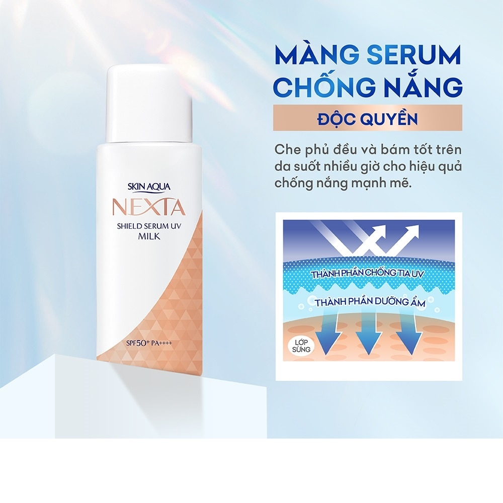 Tinh Chất Chống Nắng Skin Aqua Nexta Shield Serum UV Milk 50g