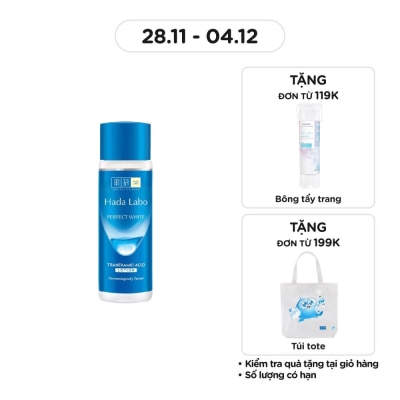 HADA LABO Dung Dịch Dưỡng Trắng Da Hadalabo Perfect White Tranexamic Acid Lotion 40ml