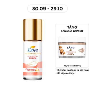 DOVE Radiant + Care Deodorant Serum 3% Niacinamide + 10x Vitamin C & E 45ml
