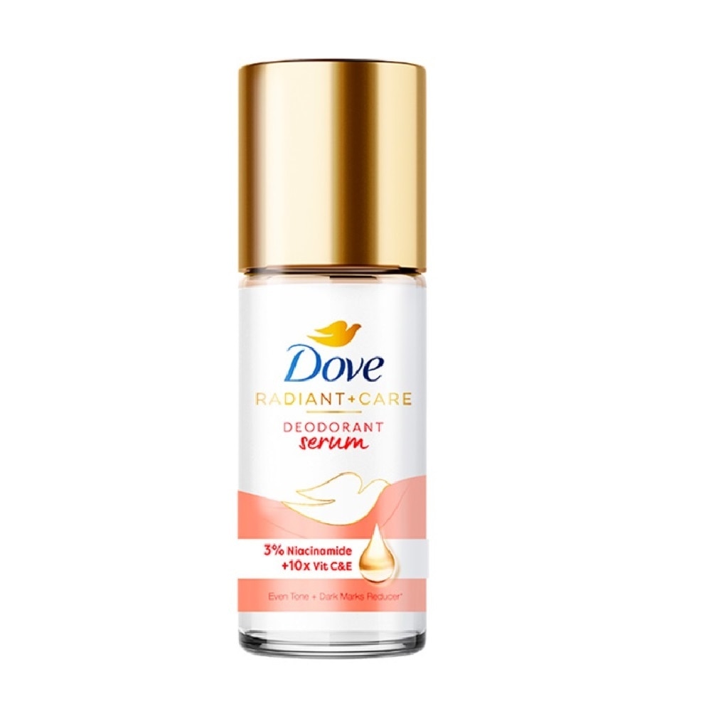 Lăn Khử Mùi Dove Radiant + Care Deodorant Serum 3% Niacinamide + 10x Vitamin C & E 45ml