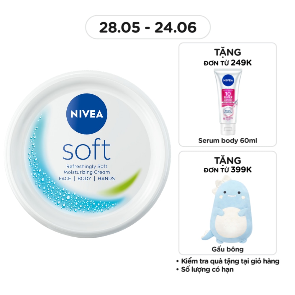 Kem Dưỡng Mềm Da Nivea Soft 50ml