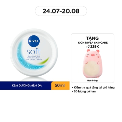 NIVEA Refreshingly Soft Moisturizing Cream 50ml