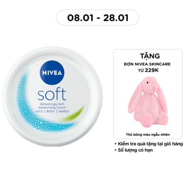 NIVEA Kem Dưỡng Mềm Da Nivea Soft 50ml