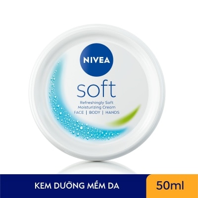 NIVEA Kem Dưỡng Mềm Da Nivea Soft 50ml