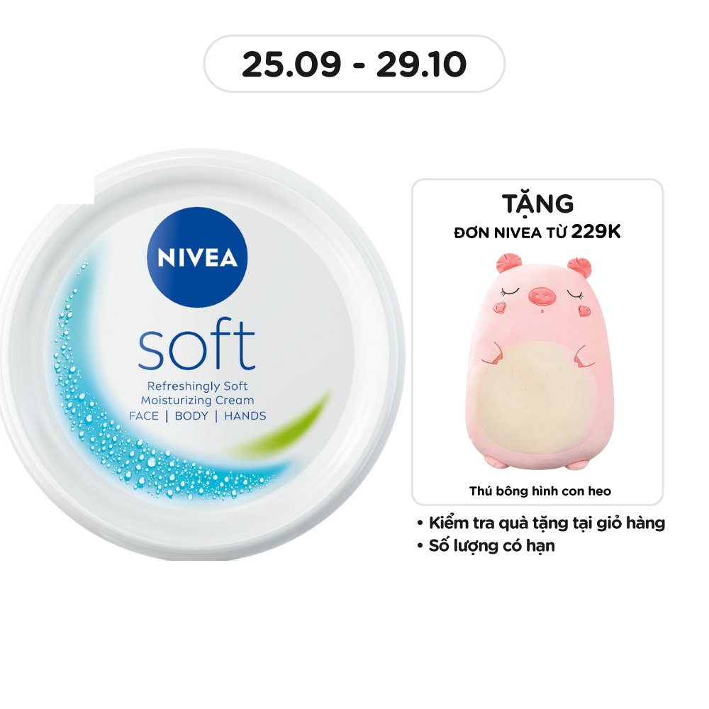 Kem Dưỡng Mềm Da Nivea Soft 50ml