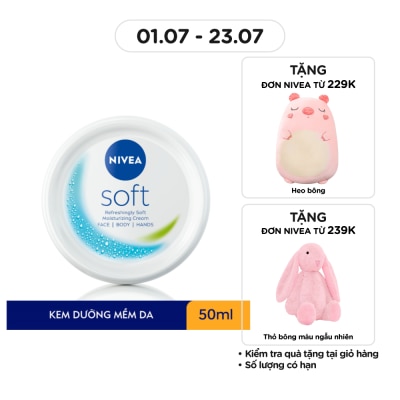 NIVEA Refreshingly Soft Moisturizing Cream 50ml