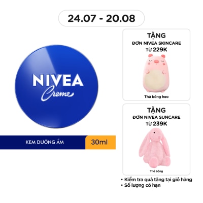 NIVEA Kem Dưỡng Ẩm Nivea Creme 30ml