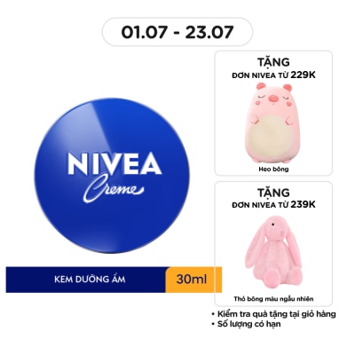 NIVEA Kem Dưỡng Ẩm Nivea Creme 30ml