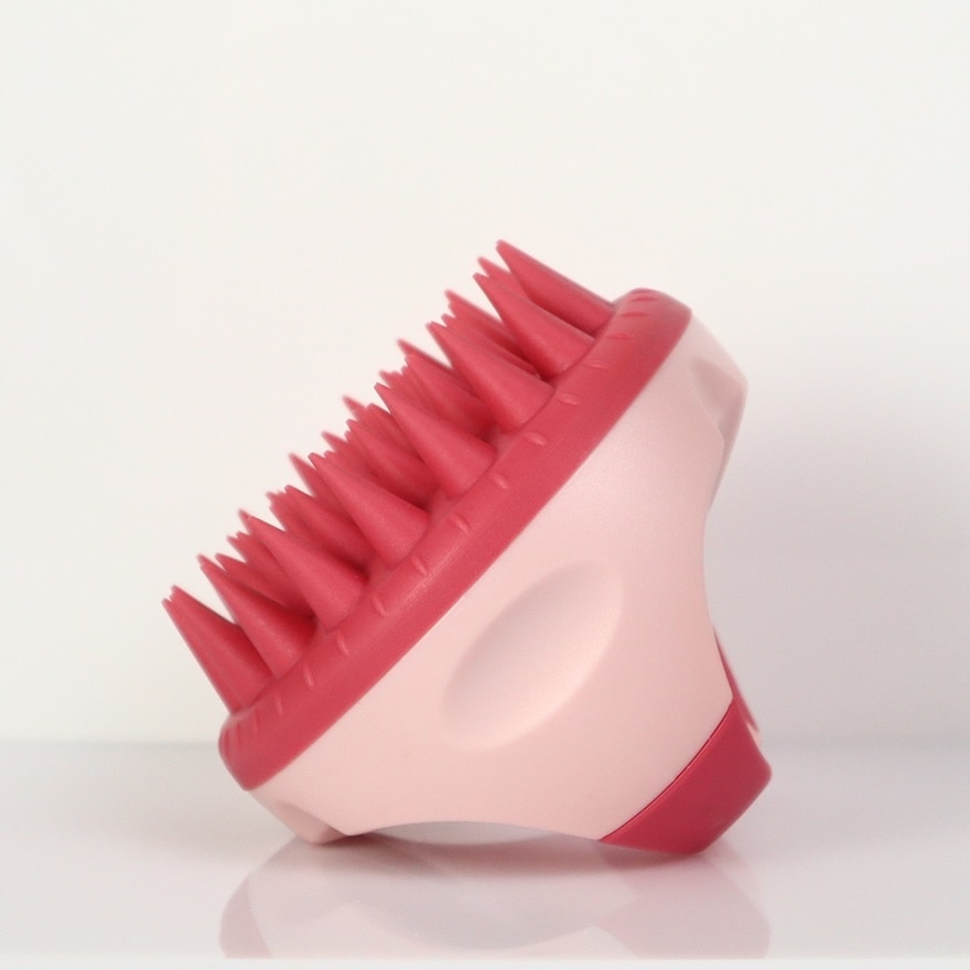 BareSoul Silicone Hair & Scalp Massage Brush (Pink)