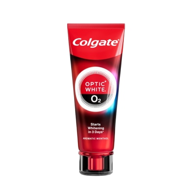 COLGATE - Kem Đánh Răng Colgate Optic White O2 Aromatic Menthol 85g
