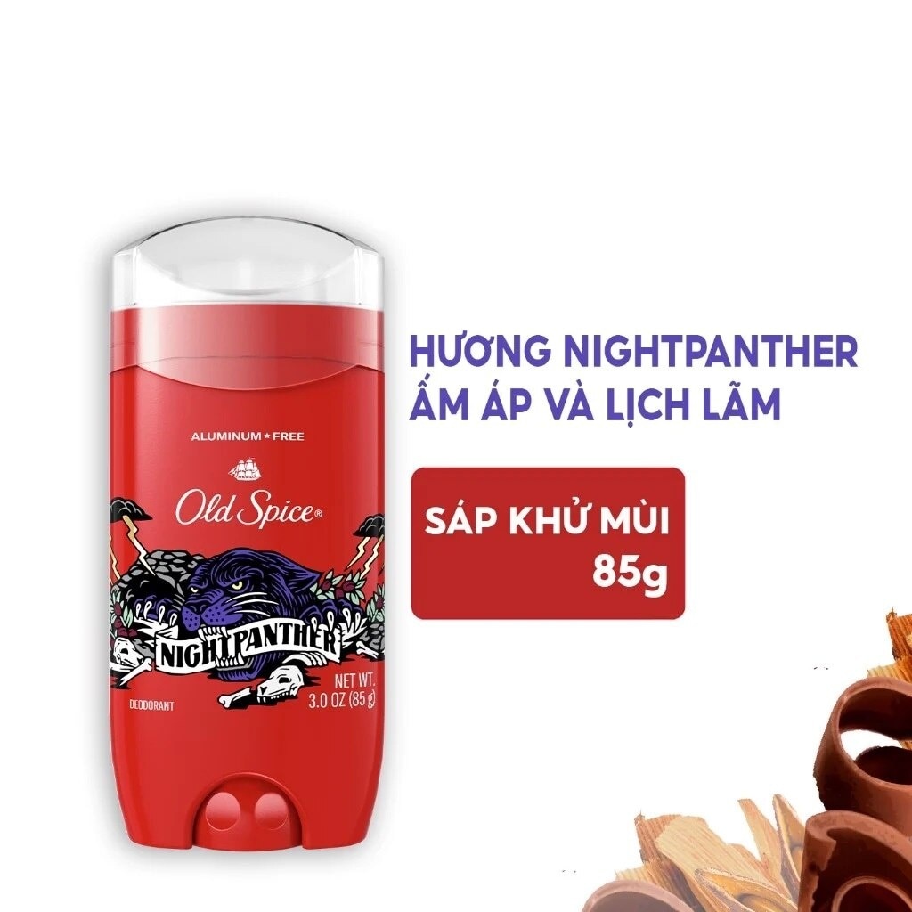 Sáp Khử Mùi Old Spice Nightpanther Deodorant 85g