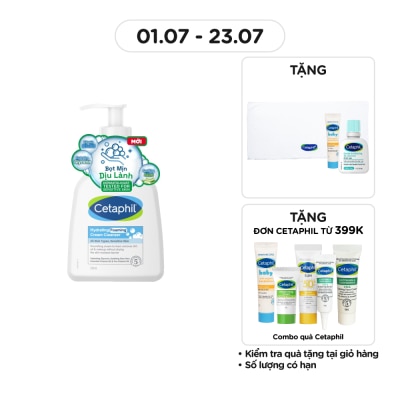 CETAPHIL Sữa Rửa Mặt Cetaphil Hydrating Cream Cleanser 236ml