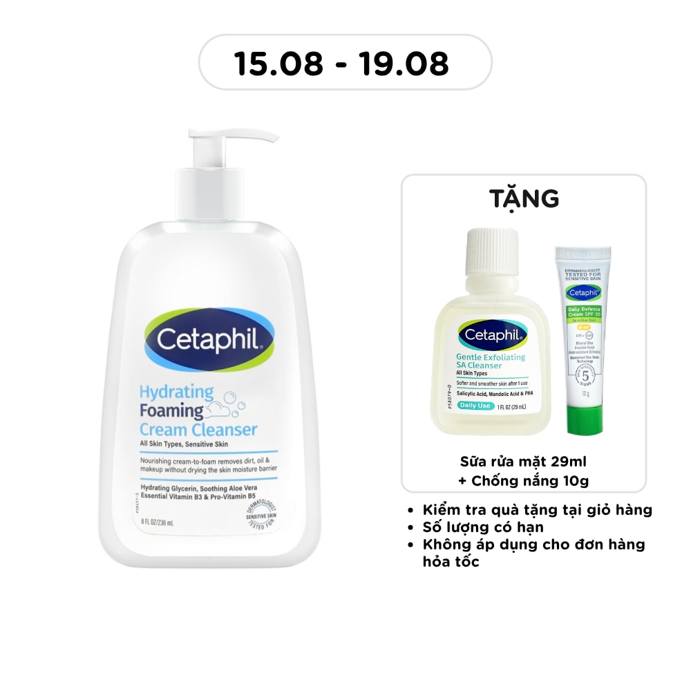 Hydrating Foaming Cream Cleanser 236ml image