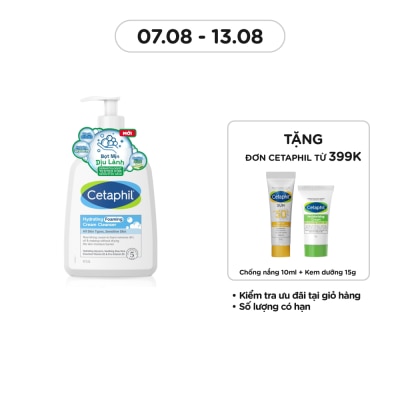 CETAPHIL Sữa Rửa Mặt Cetaphil Hydrating Cream Cleanser 473ml