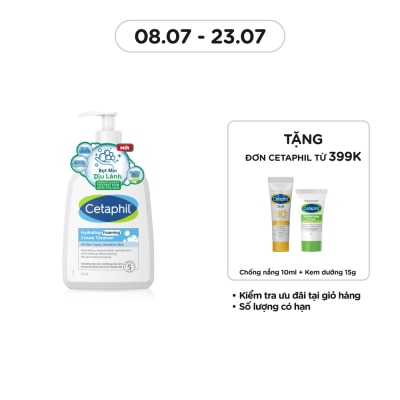 CETAPHIL Hydrating Foaming Cream Cleanser 473ml
