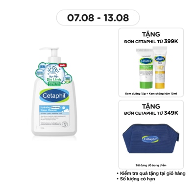 CETAPHIL Sữa Rửa Mặt Cetaphil Hydrating Cream Cleanser 473ml