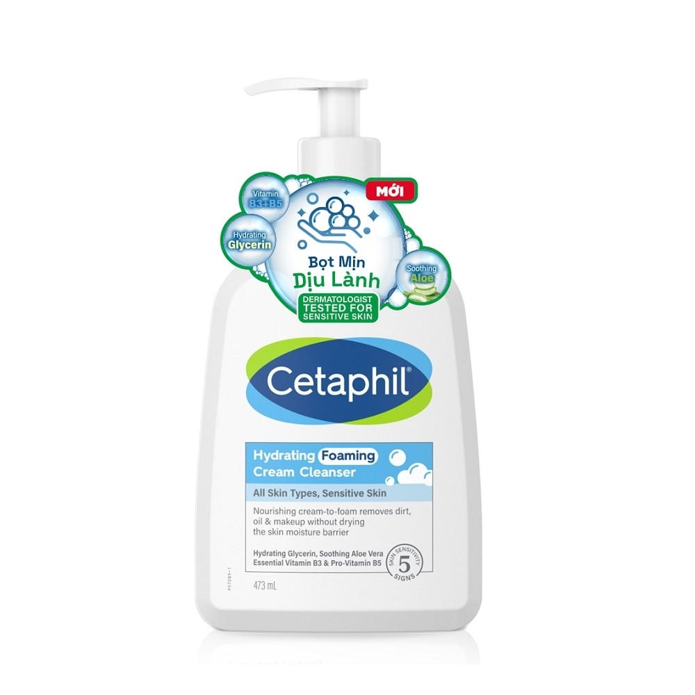 Sữa Rửa Mặt Cetaphil Hydrating Cream Cleanser 473ml