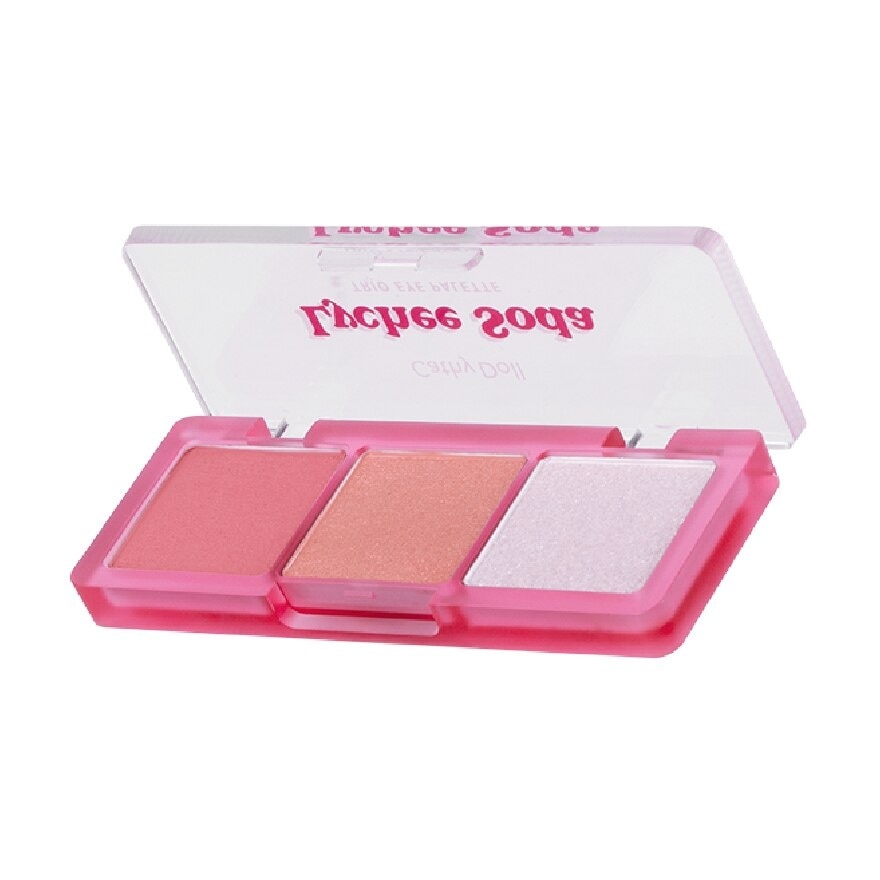 Cheers Around Trio Eye Palette 2g x 3 colors .#01 Lychee Soda