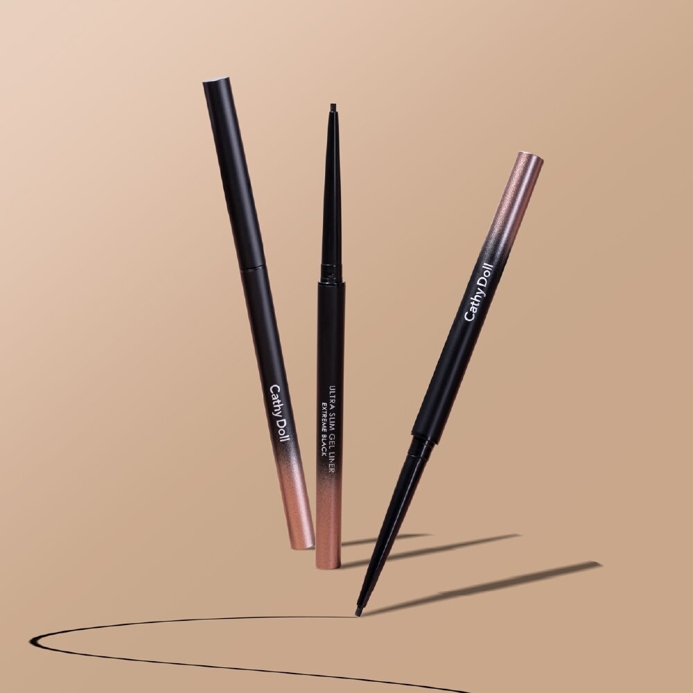 Kẻ Viền Mắt Cathy Doll Ultra Slim Gel Liner 0.07g .#Extreme Black