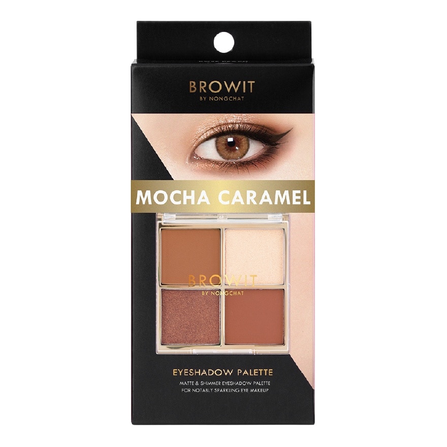 Mocha Caramel Eyeshadow Palette 1 g x 4 colors
