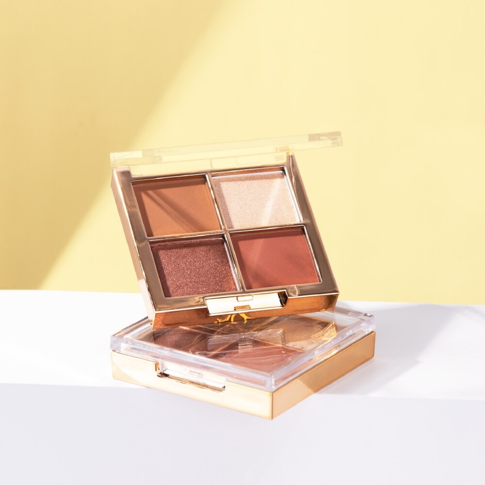 Bảng Phấn Mắt Browit Mocha Caramel Eyeshadow Palette 1g x 4màu