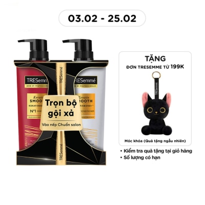 TRESEMME KeratinSmooothShampoo+Condioner 480g+480g
