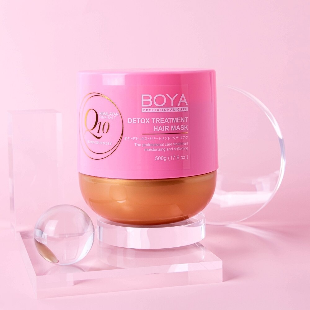 Kem Ủ Tóc Boya Q10 Detox Treatment Hair Mask 500g