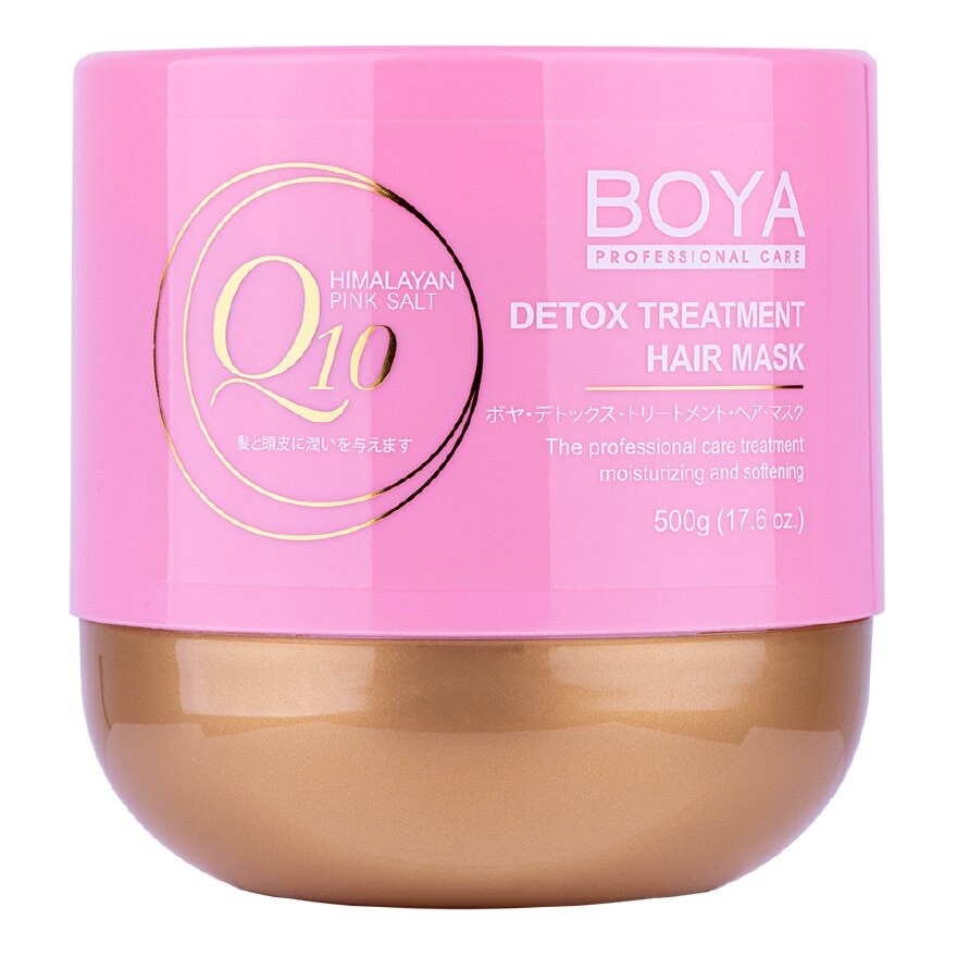 Kem Ủ Tóc Boya Q10 Detox Treatment Hair Mask 500g