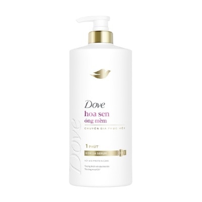 DOVE Kem Xả Dove Óng Mềm Tự Nhiên 610g(622ml)