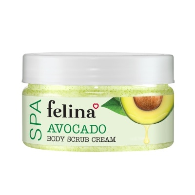 FELINA Kem Tẩy Da Chết Felina Avocado Body Scrub Cream 200g