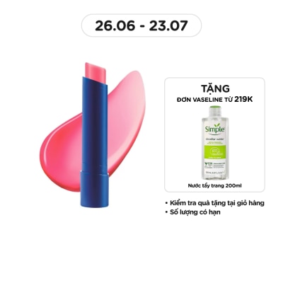 VASELINE Son Dưỡng Môi Có Màu Vaseline 3g .#Blooming Pink
