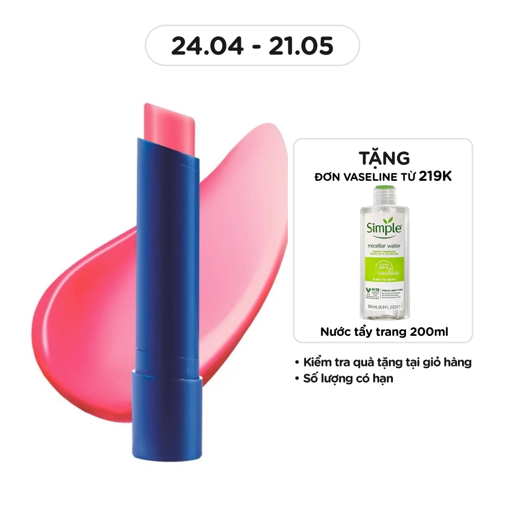 Son Dưỡng Môi Có Màu Vaseline 3g .#Blooming Pink
