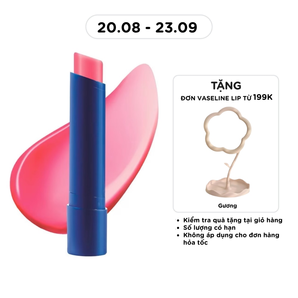 Son Dưỡng Môi Có Màu Vaseline 3g .#Blooming Pink image