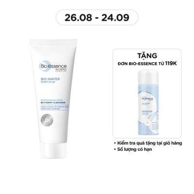 BIO-ESSENCE Sữa Rửa Mặt Bio Essence Bio-Water B5 Foamy Cleanser 100g