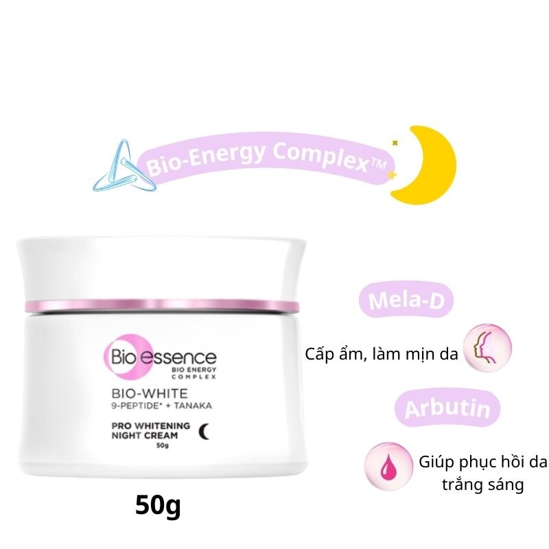 Bio White Pro Whitening Night Cream 50g