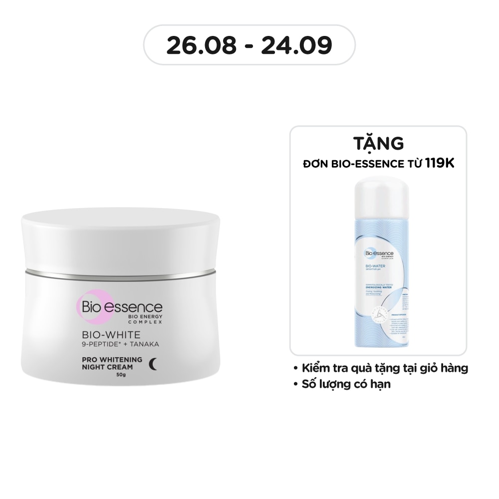 Kem Dưỡng Đêm Bio Essence Bio White Pro Whitening Night Cream 50g