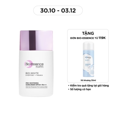 BIO-ESSENCE Kem Chống Nắng Bio Essence Bio White Pro Whitening Sunscreen SPF50 PA+++ 40g