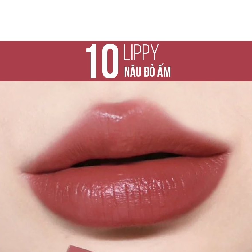 Son Kem Bóng Maybelline Super Stay Vinyl Ink 4.2ml .#10 Lippy image