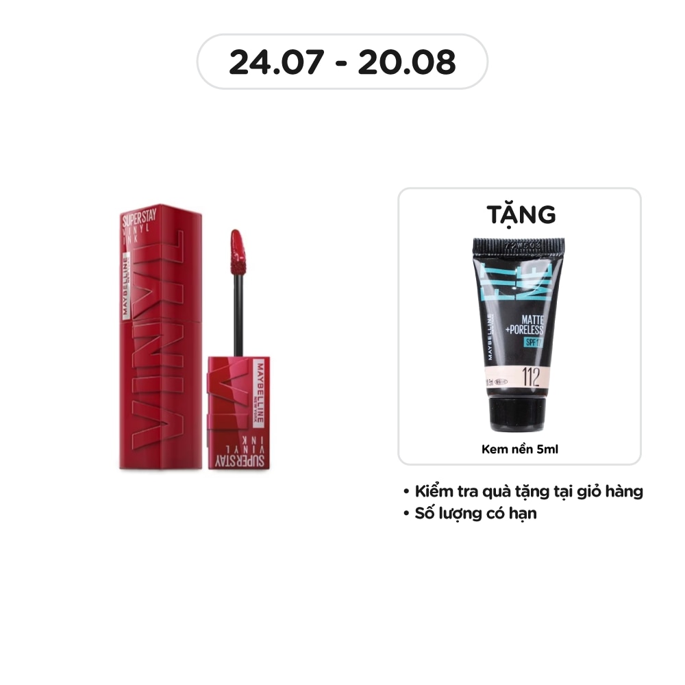 MAYBELLINE NEW YORK Super Stay Vinyl Ink 4.2ml .#10 Lippy