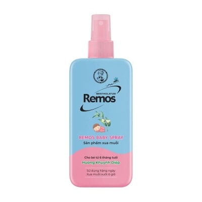 REMOS - Xịt Chống Muỗi Remos Cho Bé 6 Tháng Tuổi Hương Khuynh Diệp 70ml