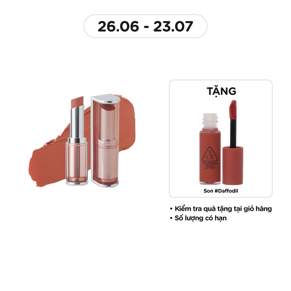 Blur Matte Lipstick 4g .#Apricot Filter
